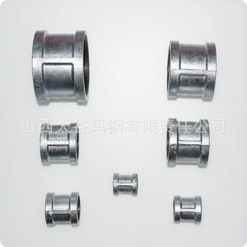 西热镀锌直接外接件头管古管箍玛钢山配件丝件接管88563线管给水