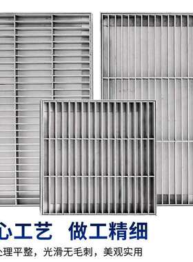 304不VUJ板锈钢格格栅板雨水排沟踏步网板钢格板水沟盖不水锈钢格