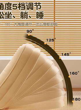 人类狗躺窝懒人沙发可躺39721可睡单人榻榻米巨折大叠沙发床阳台