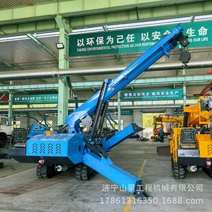 履带吊供应 8吨蜘蛛吊采用橡胶履带和铁履带 结构合理 操作灵活