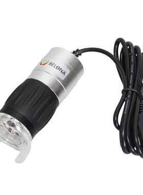 elon贝朗 万手持数码显微镜U电子放大镜全金属带刻度测量