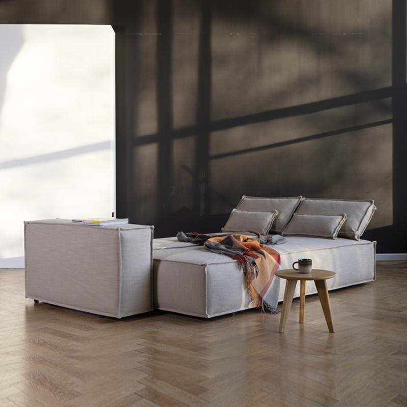 丹麦依诺维绅小户型沙发牀埃洛伊多功能摺叠意式极简模块两用沙发