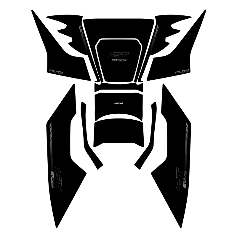 适用无极R0GT防滑油箱贴加厚保护贴防磨贴纸贴膜贴画改装