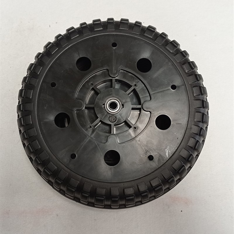 儿童电动车免充气轮胎宝宝四轮汽车发泡轮静音带轴承直径.5厘米