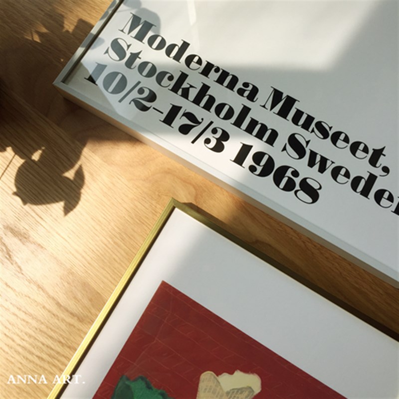 铝合金窄边相框细边画框 防潮装裱  仅为店内画芯买家提供服务