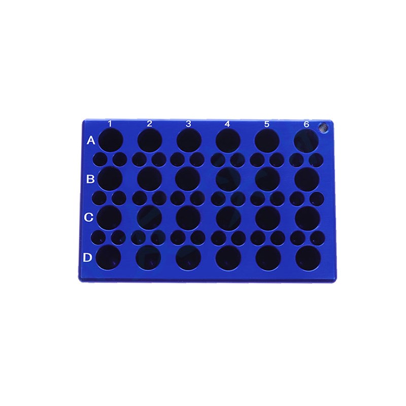 铝制冰盒/ 低温配液模块孔冻存架恒温离心管架