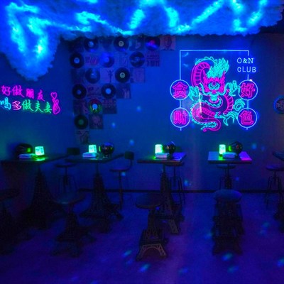 雷云灯棉闪电云朵剧本杀特效房间室内仿真打雷电乌云艺术氛围灯