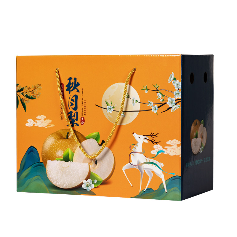 秋月梨礼盒包装盒通用斤装翠冠梨礼品空盒水果纸箱定制,包装,礼品盒,淘宝优惠券,粉丝福利购,淘宝优惠卷