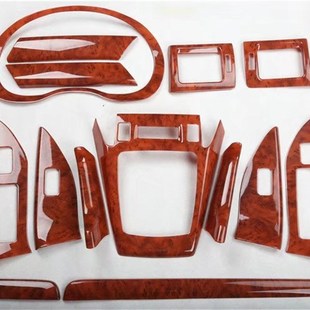 电动窗 中控 适用於速霸陆森林人碳纤维桃木内饰贴 改装