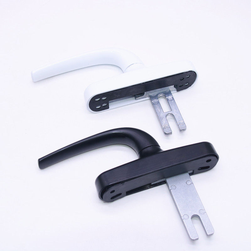 铝合金断桥外窗户把手锌合金拉手高温烤漆家用五金执手门窗