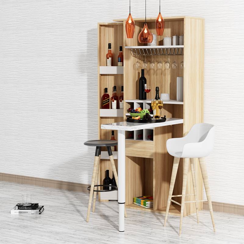 铁艺伸缩桌腿支架吧台脚圆形支撑独立柱橱柜脚调节升降固定书桌脚