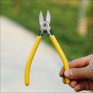 欧克水口钳剪钳斜口钳水口寸剪线钳偏口钳迷你电工钳工具钳子