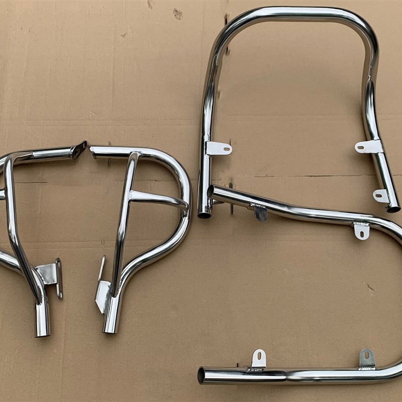 长江0 边斗护杠 长江边三轮边斗保险杠 挎子前后护杠