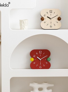 Mndeld客厅家居饰品入户玄关装饰摆件电视柜酒柜桌面摆放式时钟