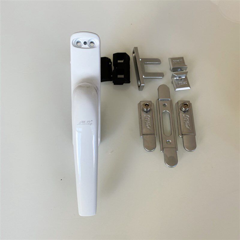 铝合金外执手 门窗把手 高端拉手 断桥两点锁铝合金塑钢