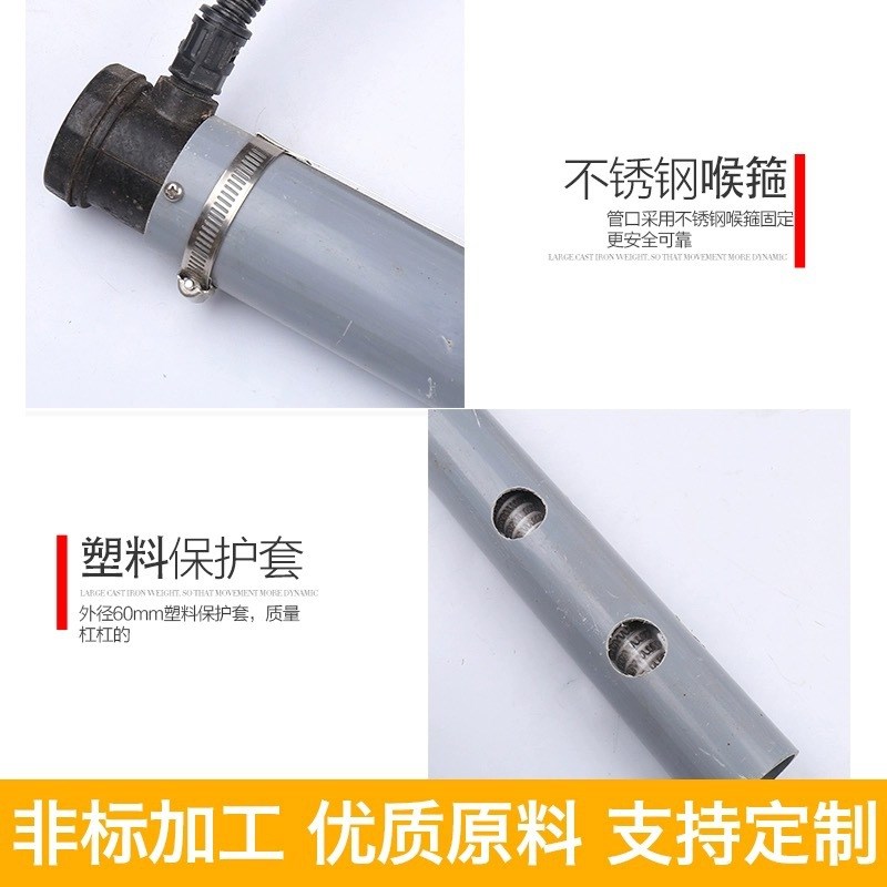 耐酸碱 液体石英电热管 电镀槽单头玻璃液体加热管 加热棒 单端