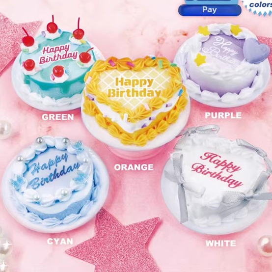 [漫星]预售迷你生日蛋糕扭蛋
