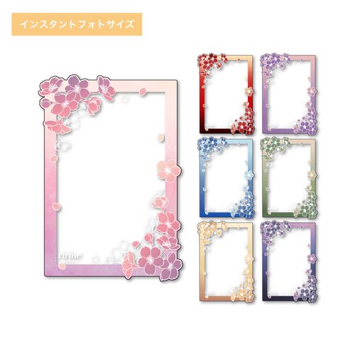 FUKUYA和花系列拍立得硬卡