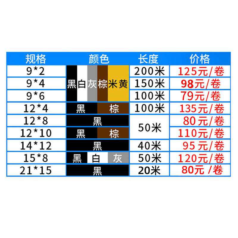 A6L门窗密封条平开窗门缝门底隔音窗户减震门框防撞防尘自粘E型胶
