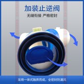 型排风快速变防倒灌铝箔三通止回油烟管