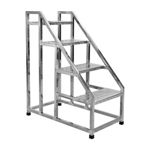 免安装踏步梯家用梯工业登高梯台阶梯子防水防锈梯子