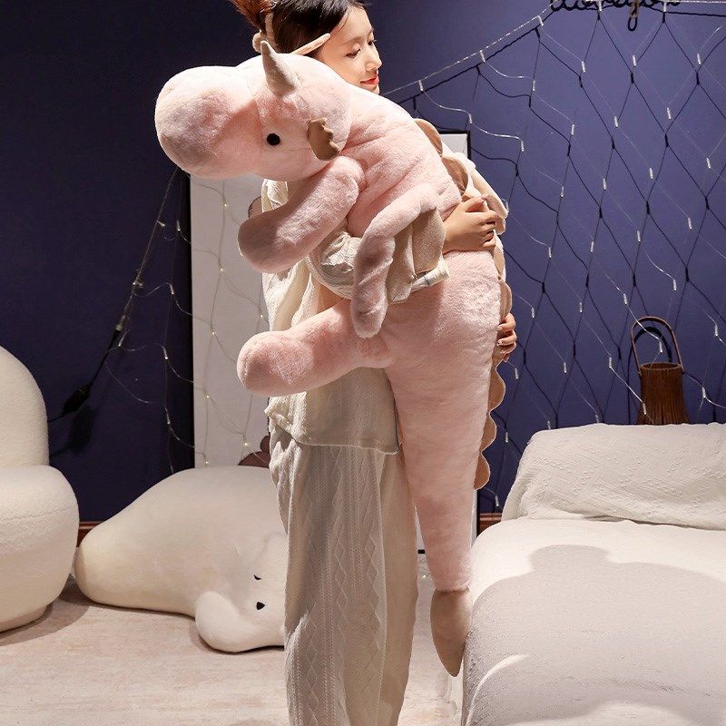 小飞龙玩偶睡觉抱枕女生抱睡床上毛绒夹腿专用娃娃宿舍大靠背