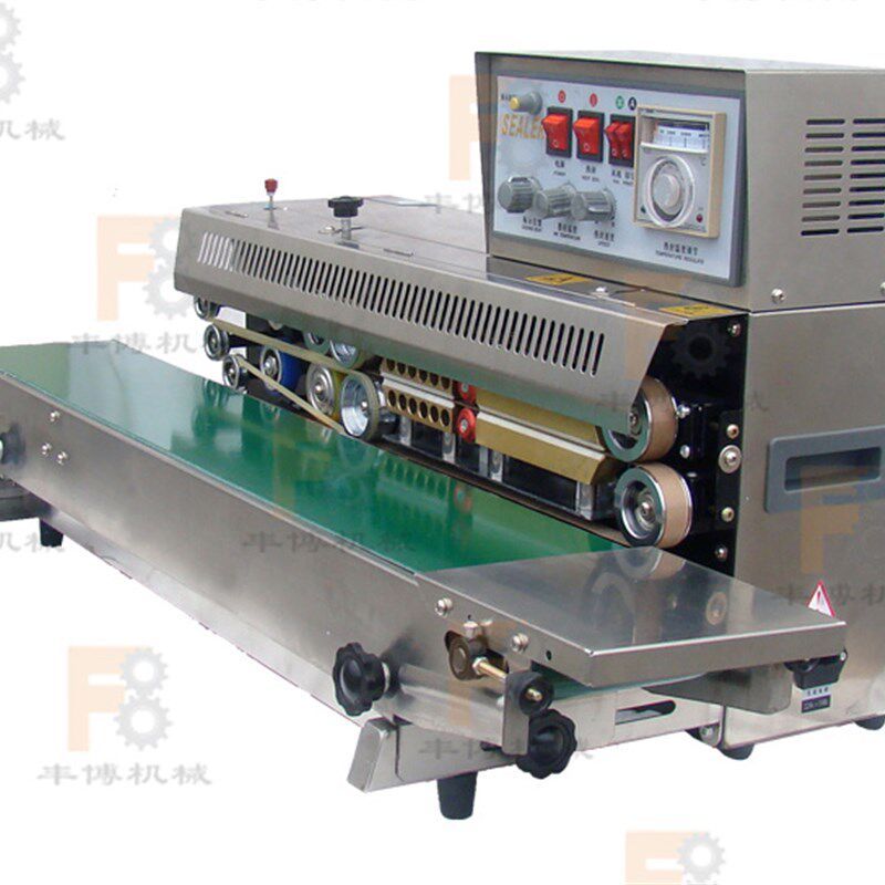 FM9墨轮印字日期打码全自动连续封口机袋子薄膜袋封口机