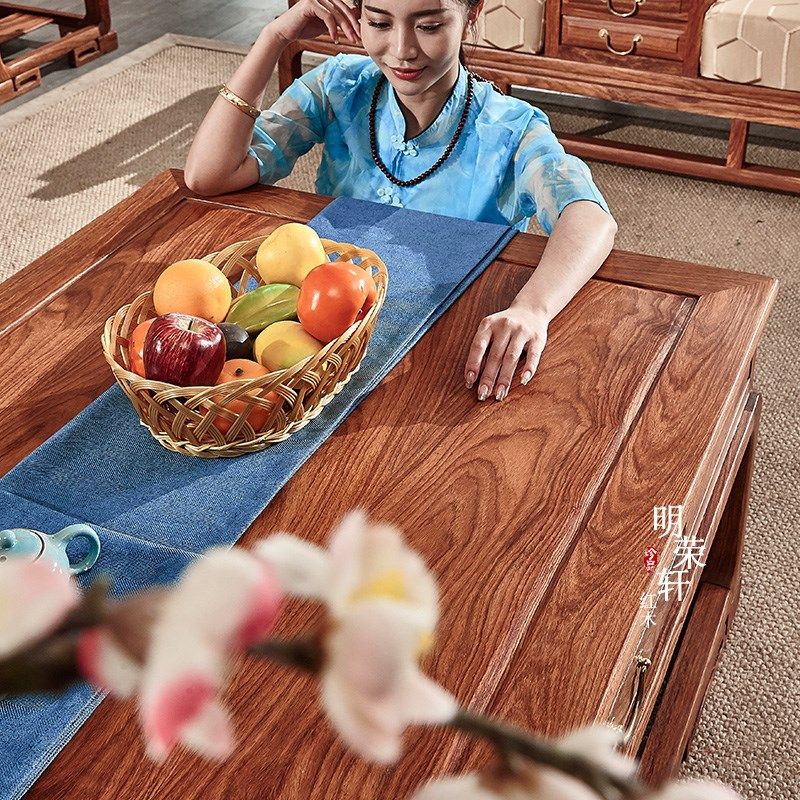 明荣轩红木家具刺猬紫檀梨木忆江南实木新沙发茶几客厅,住宅家具,红木沙发,淘宝优惠券,粉丝福利购,淘宝优惠卷