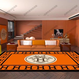 新款家用房间地毯in风客厅茶几毯卧室床边满铺地垫大面积擦洗