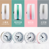 音乐闹钟指针扫秒电子创意儿童学生小时钟夜灯贪睡