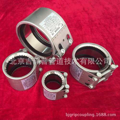热销不锈钢连接修补器 GRIP-G 管道快速连接器 免焊接