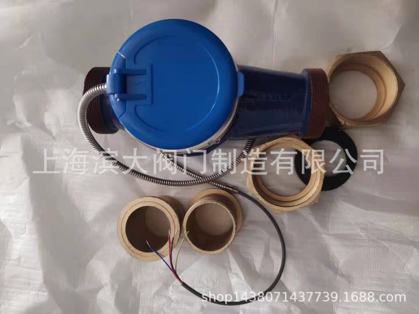 上海沪光水表远程水表远传水表上海沪光牌RS485接口丝扣水表