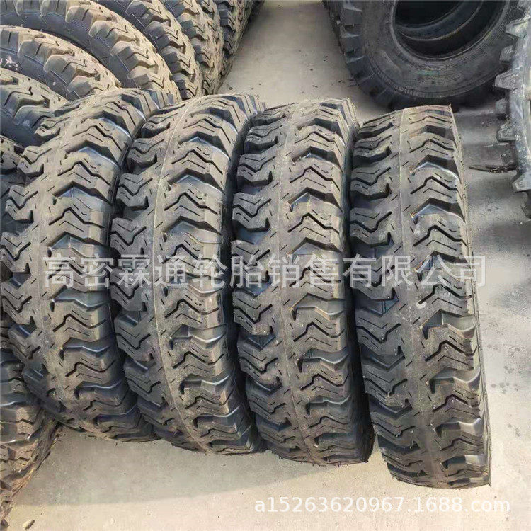 现货农用四轮车轮胎7.50-168.25-16矿山翻斗车轮胎加厚层级