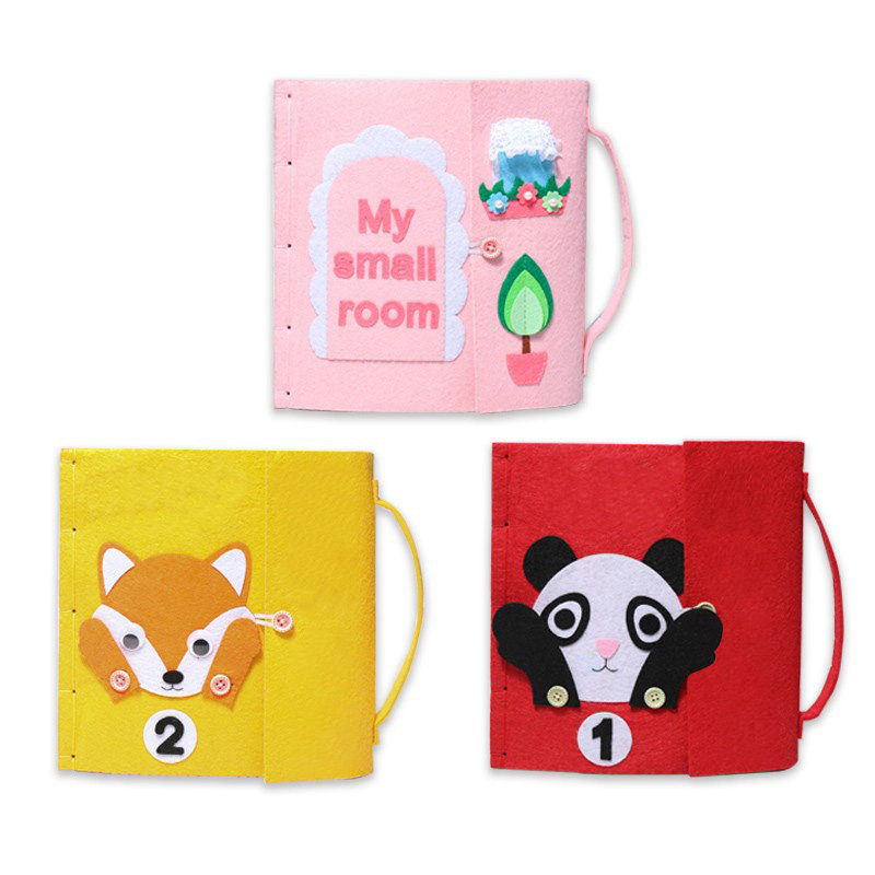 蒙特梭利早教宝宝布书益智手工制作布艺儿童土豪书di材料包,玩具/童车/益智/积木/模型,宝宝布书/撕撕书/忙碌书,淘宝优惠券,粉丝福利购,淘宝优惠卷