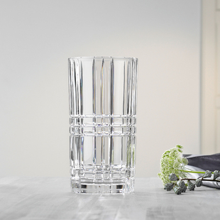 奢华插器 欧式 德国Nhtmnn que无铅水晶圆形瓶