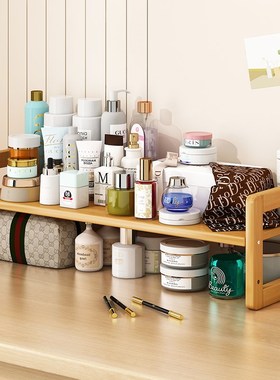 桌面显示器台式电脑增高架置物板木架托架木板架子工作台板楠竹