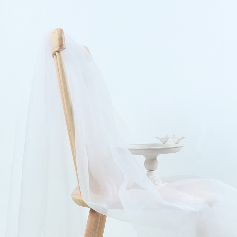 风欧根纱桌布 拍摄道具 婚礼甜品台布置装饰背景布 纱布帘布