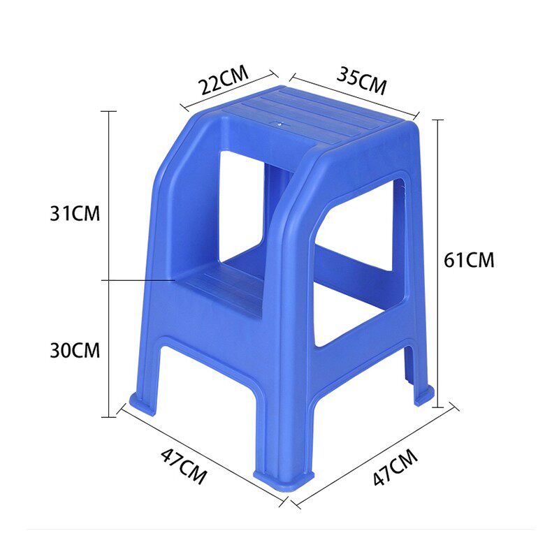 汽车美容洗车梯椅两二步凳擦车家用塑料登高台阶梯脚踏折叠