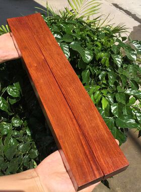 红木镇尺超长缅甸梨木大果紫檀学生压纸器整体实木文房用品