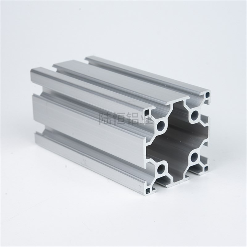 工业铝合金型材欧标L铝型材 W槽设备框架铝型材 厚