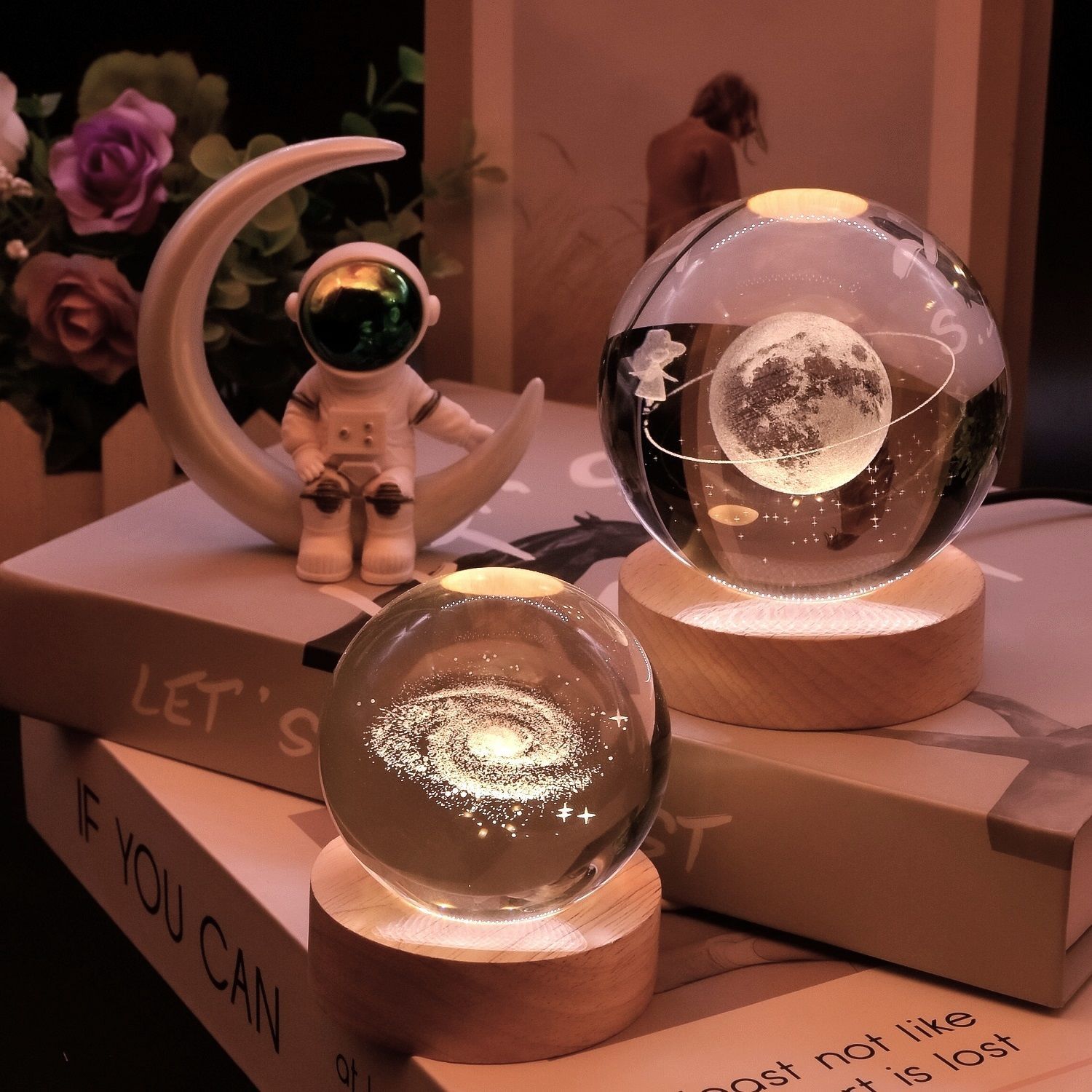 创意多星球发光小夜灯