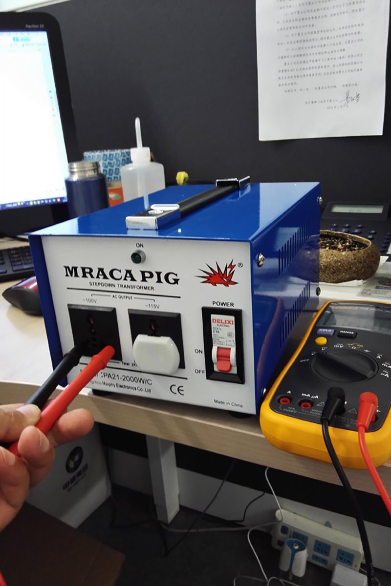 箭猪环形变压器220V转100V110V2000W铜A级电压转换器大功率软启动