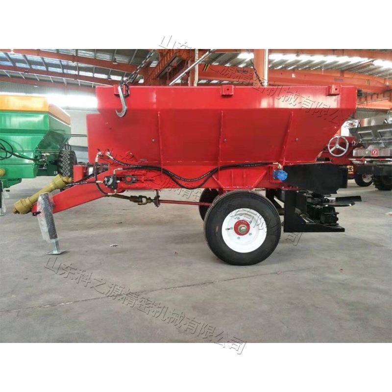 拖拉机配套农家肥施肥机牵引有机肥撒肥车小型农用动物粪便撒粪