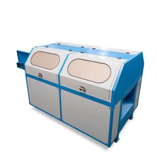 两组刀海绵切粒机乳胶棉切丁机泡沫绵碎粒机颗粒均匀精加工看得见