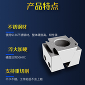 制王并列固定N加工中心膨胀多工位夹具向斜锲式 夹精密虎钳
