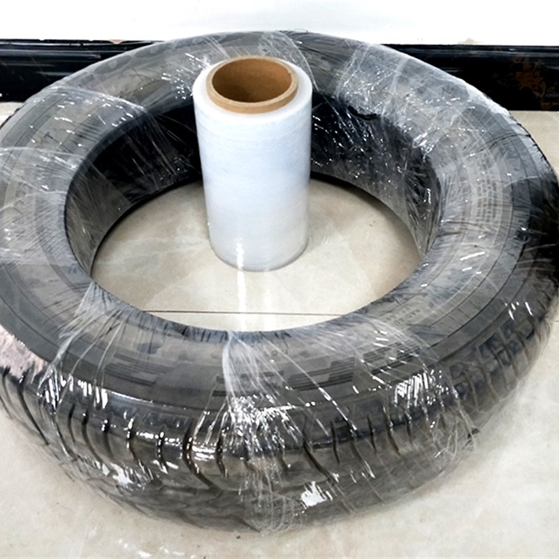 缠绕膜cm宽0cm工业保鲜膜打包膜拉伸膜轮胎打包塑料薄膜