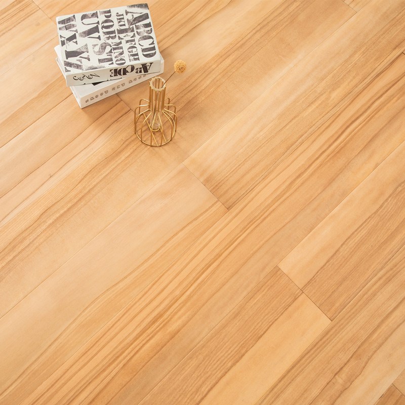 雅庭尚品南洋胡桃木实木地板地暖锁扣免龙骨安装钢琴烤漆工厂