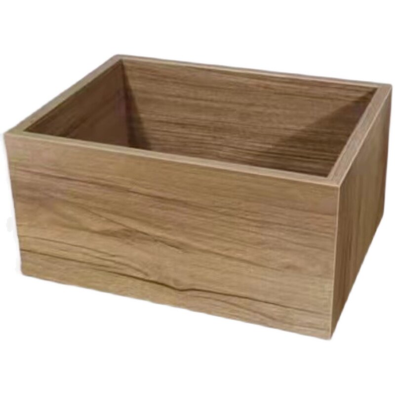 超市端头货架木盒陈列堆六边形木盒展示台超市端架异形美陈堆