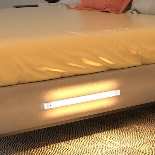 床下自动感应灯充电式免安装磁吸卧室房间床底床头夜喂奶