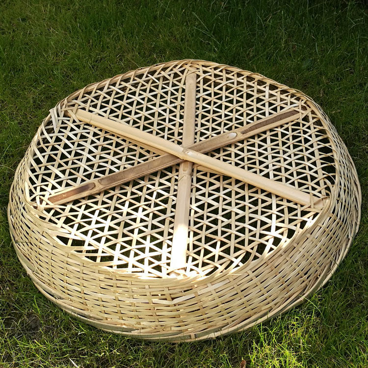 竹筛子食品大竹编品豆腐筛竹谷筛装修麦筛晒酱肉鱼鸭鸡干货牢固